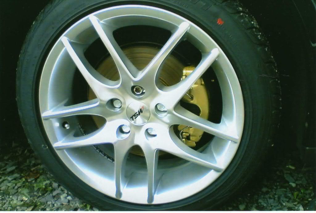 UKSaabs • View topic painting hubs and calipers